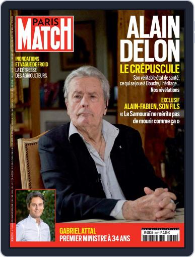Paris Match January 11th, 2024 Digital Back Issue Cover