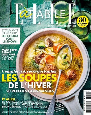ELLE à Table January 1st, 2024 Digital Back Issue Cover