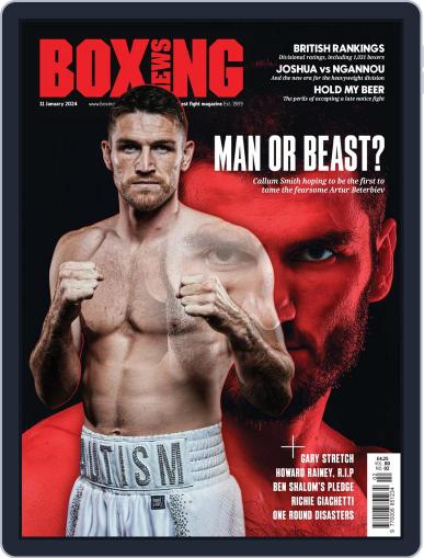 Boxing News January 11th, 2024 Digital Back Issue Cover