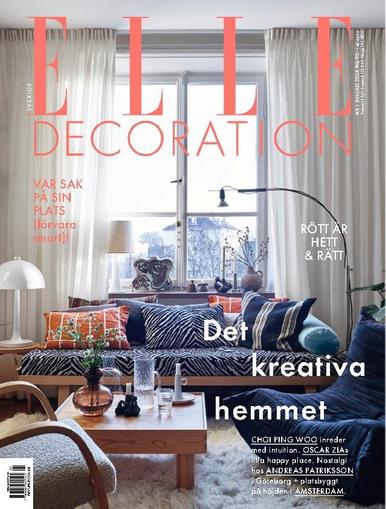 ELLE Decoration Sweden January 1st, 2024 Digital Back Issue Cover