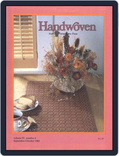 Handwoven September 1st, 1983 Digital Back Issue Cover