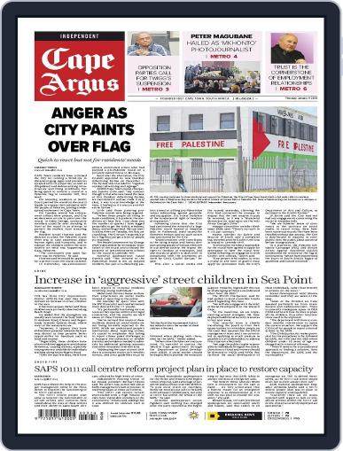 Cape Argus January 11th, 2024 Digital Back Issue Cover