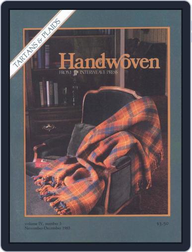 Handwoven November 1st, 1983 Digital Back Issue Cover