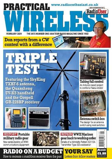 Practical Wireless February 1st, 2024 Digital Back Issue Cover