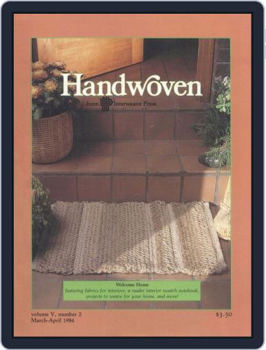 Handwoven March 1st, 1984 Digital Back Issue Cover