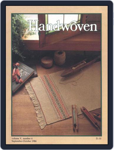 Handwoven September 1st, 1984 Digital Back Issue Cover