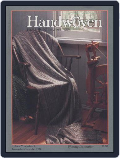 Handwoven November 1st, 1984 Digital Back Issue Cover
