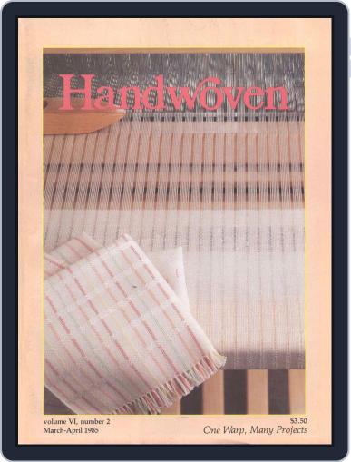 Handwoven March 1st, 1985 Digital Back Issue Cover