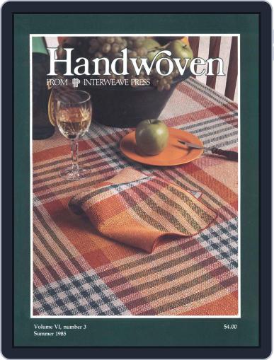 Handwoven May 1st, 1985 Digital Back Issue Cover
