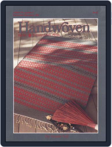 Handwoven November 1st, 1985 Digital Back Issue Cover