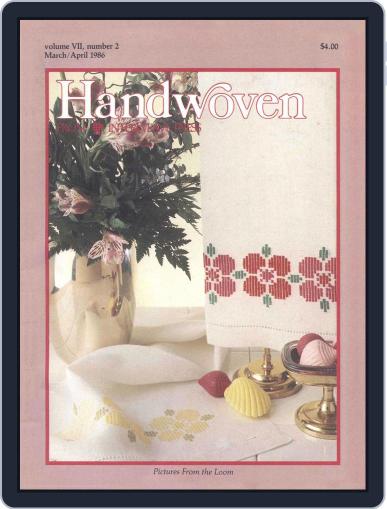 Handwoven March 1st, 1986 Digital Back Issue Cover
