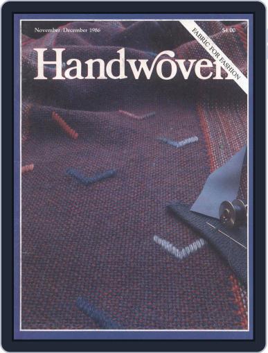 Handwoven November 1st, 1986 Digital Back Issue Cover