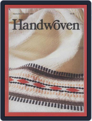Handwoven September 1st, 1987 Digital Back Issue Cover