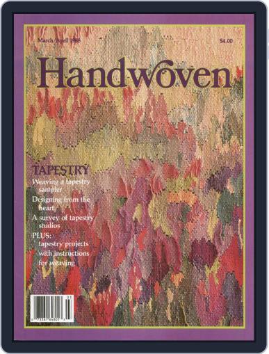Handwoven March 1st, 1988 Digital Back Issue Cover