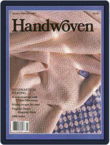 Handwoven January 1st, 1989 Digital Back Issue Cover