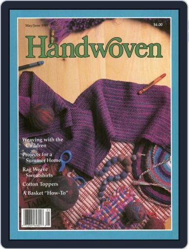Handwoven May 1st, 1989 Digital Back Issue Cover