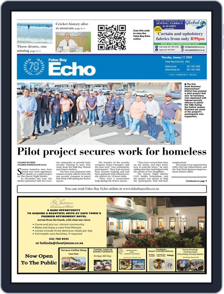 False Bay Echo (Digital) Subscription