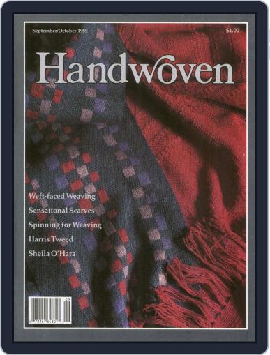 Handwoven September 1st, 1989 Digital Back Issue Cover