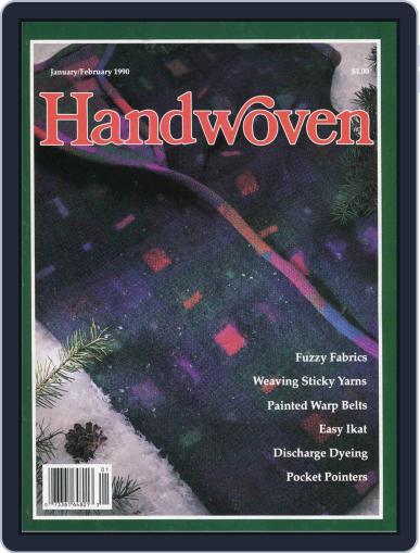 Handwoven January 1st, 1990 Digital Back Issue Cover