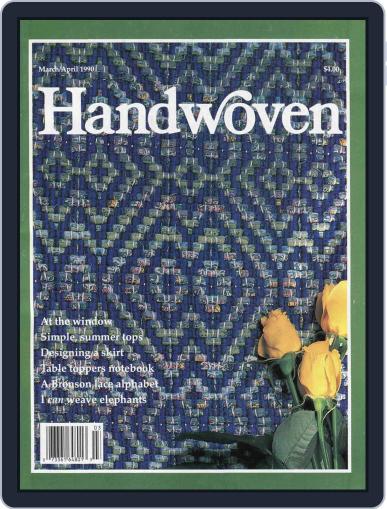 Handwoven March 1st, 1990 Digital Back Issue Cover