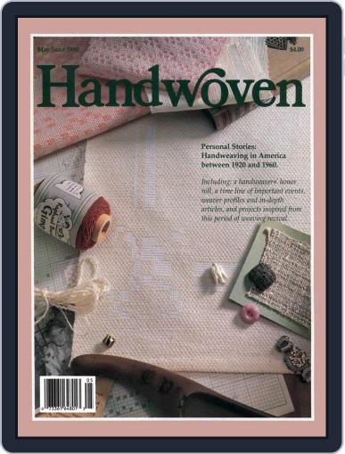 Handwoven May 1st, 1990 Digital Back Issue Cover