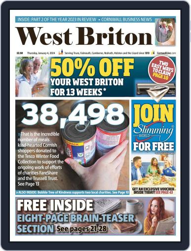 West Briton (Truro and Mid Cornwall) Digital Back Issue Cover