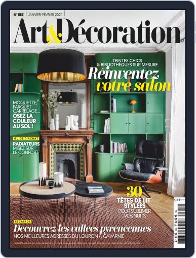 Art & Décoration January 1st, 2024 Digital Back Issue Cover