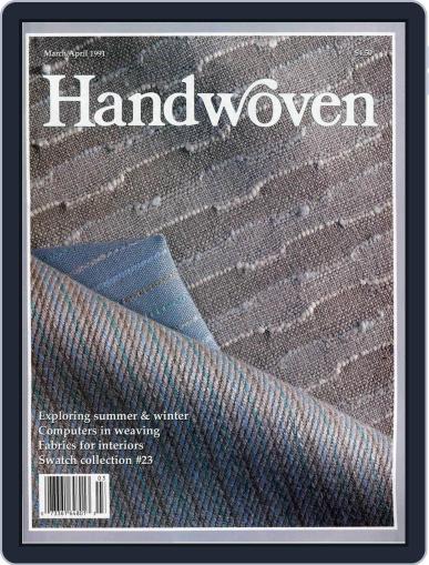 Handwoven March 1st, 1991 Digital Back Issue Cover