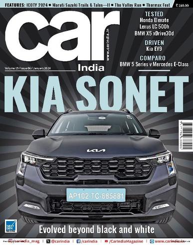 Car India January 4th, 2024 Digital Back Issue Cover