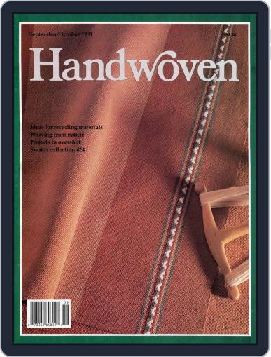 Handwoven September 1st, 1991 Digital Back Issue Cover