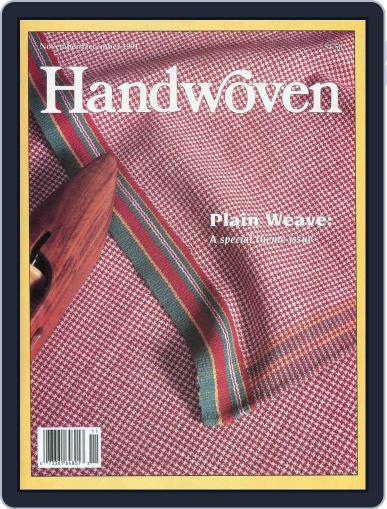 Handwoven November 1st, 1991 Digital Back Issue Cover