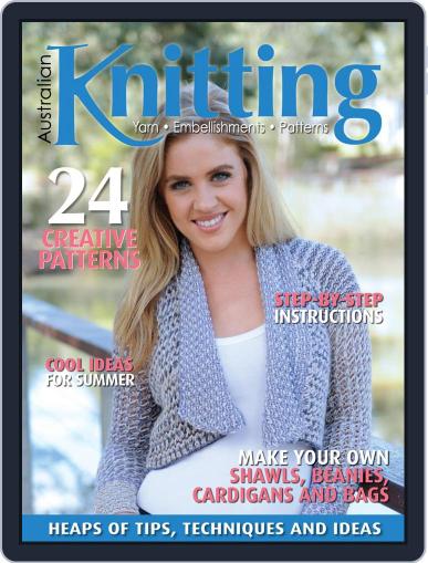 Australian Knitting January 1st, 2024 Digital Back Issue Cover