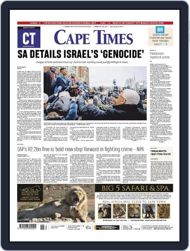 Cape Times January 12th, 2024 Digital Back Issue Cover