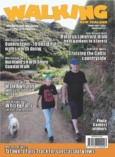 Walking New Zealand February 1st, 2024 Digital Back Issue Cover