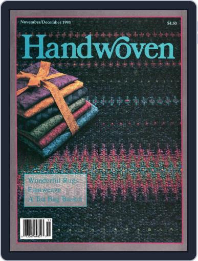 Handwoven November 1st, 1993 Digital Back Issue Cover