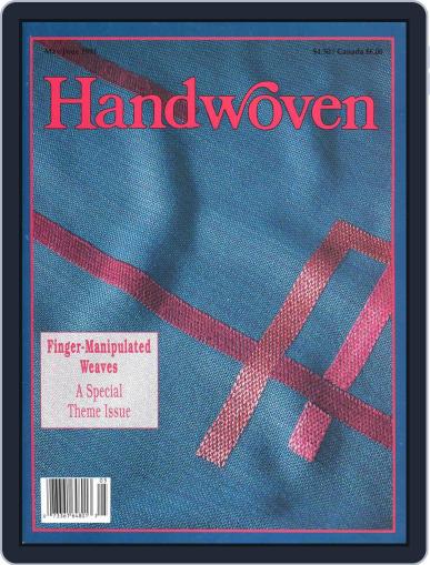 Handwoven May 1st, 1994 Digital Back Issue Cover