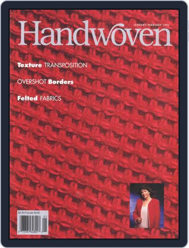 Handwoven January 1st, 1995 Digital Back Issue Cover