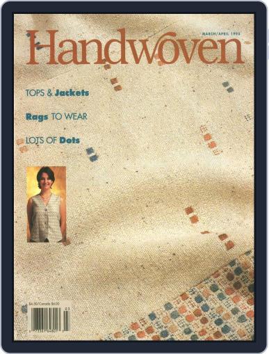 Handwoven March 1st, 1995 Digital Back Issue Cover