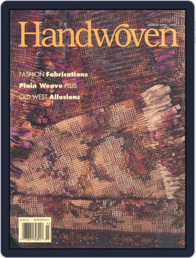 Handwoven March 1st, 1996 Digital Back Issue Cover
