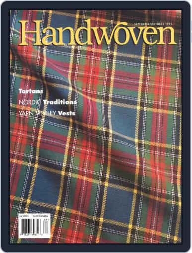 Handwoven September 1st, 1996 Digital Back Issue Cover