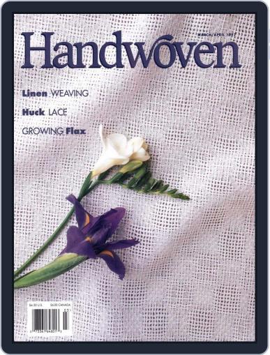 Handwoven March 1st, 1997 Digital Back Issue Cover