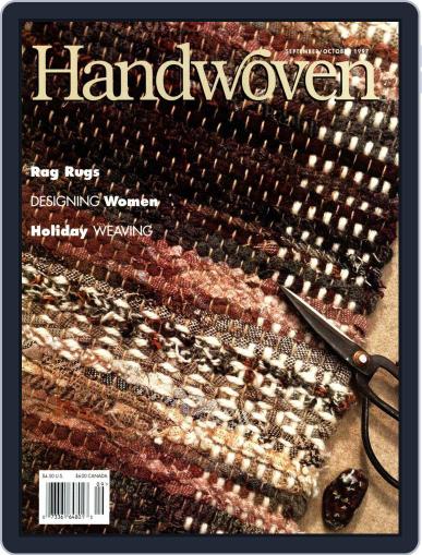 Handwoven September 1st, 1997 Digital Back Issue Cover