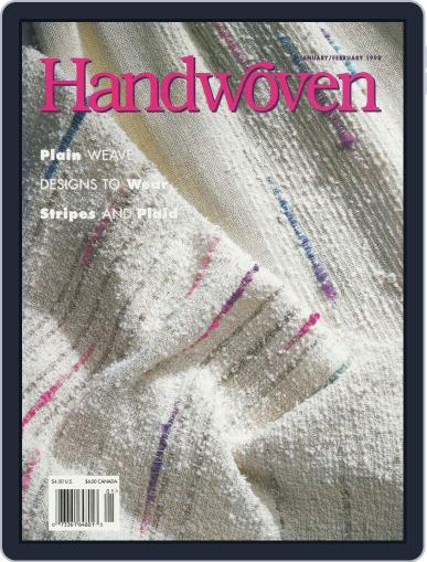 Handwoven January 1st, 1998 Digital Back Issue Cover