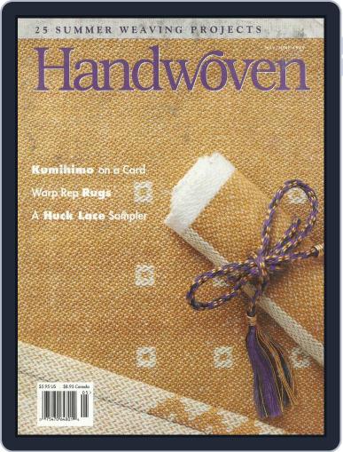 Handwoven May 1st, 1999 Digital Back Issue Cover
