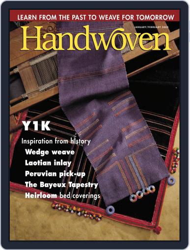 Handwoven January 1st, 2000 Digital Back Issue Cover