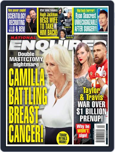 National Enquirer January 22nd, 2024 Digital Back Issue Cover