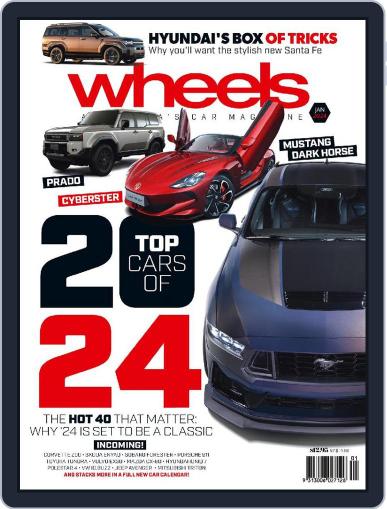 Wheels January 1st, 2024 Digital Back Issue Cover