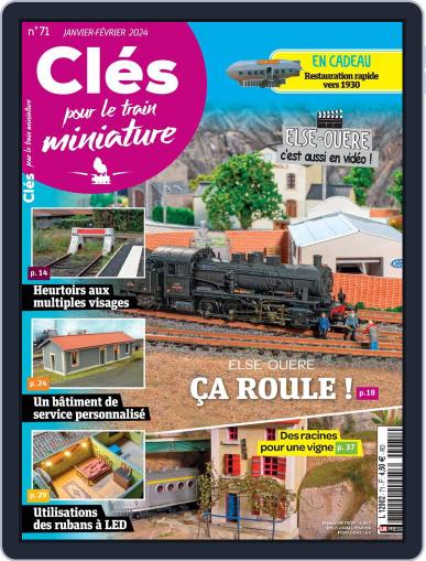 Clés pour le train miniature January 1st, 2024 Digital Back Issue Cover