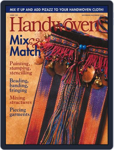 Handwoven November 1st, 2000 Digital Back Issue Cover