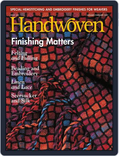 Handwoven January 1st, 2001 Digital Back Issue Cover